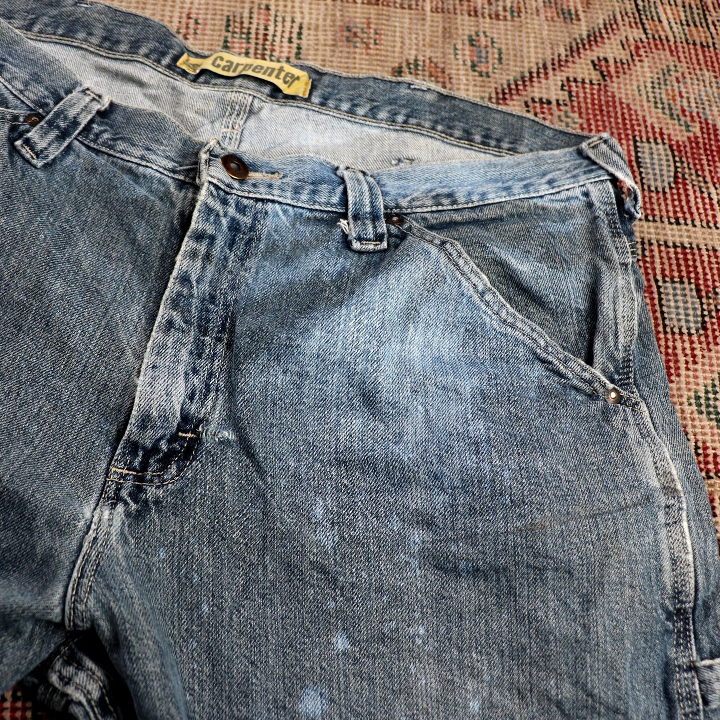 Lee W36 L29 Carpenter Blue Denim Jeans