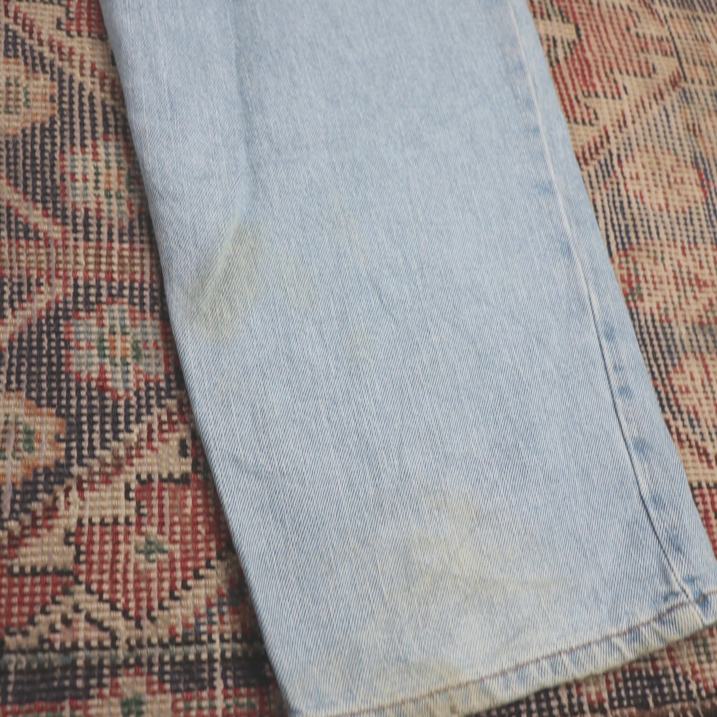 Levi's 550 W40 L32 Tapered Leg Relaxed Fit Blue Denim Jeans