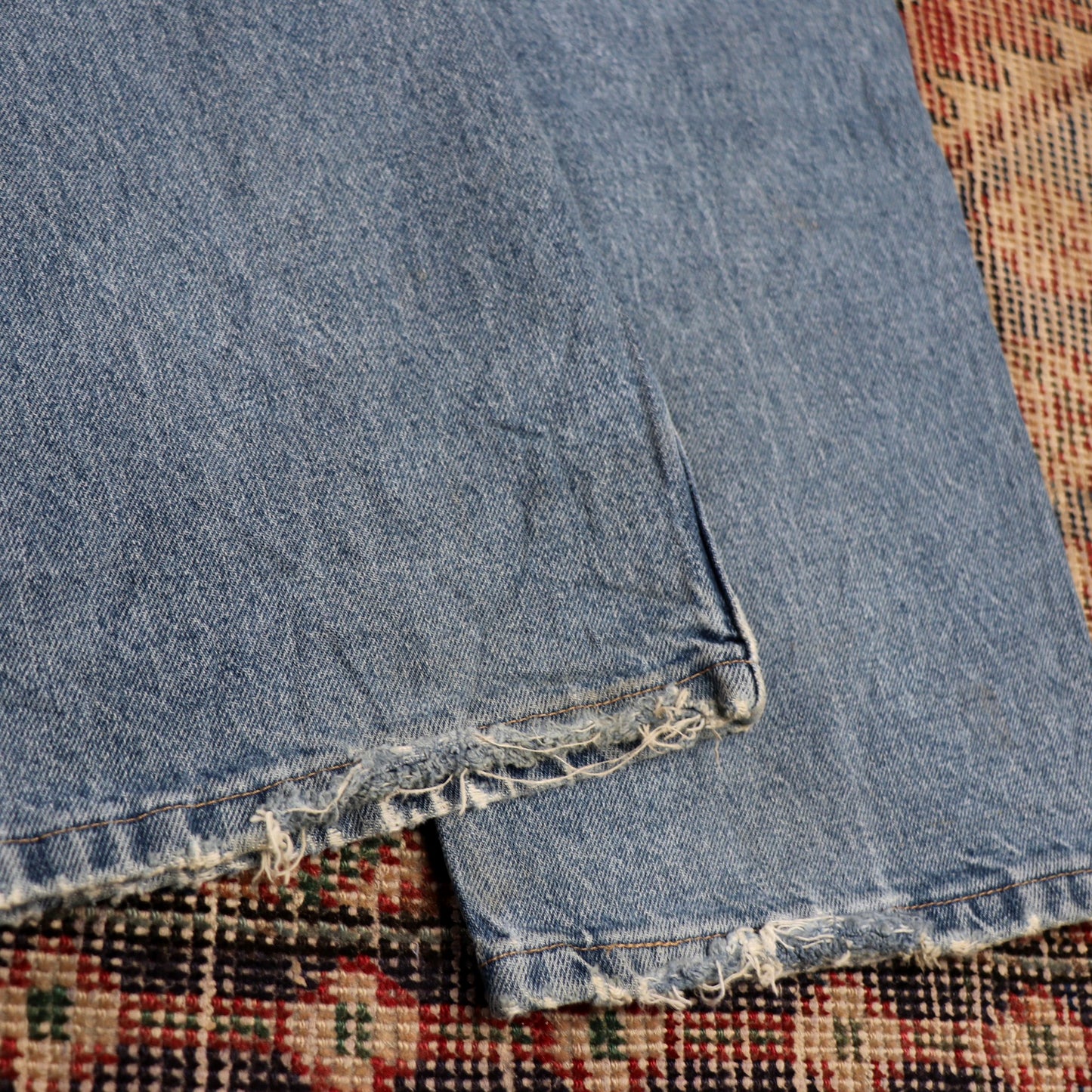 Wrangler W40 L31 Straight Leg Blue Denim Jeans