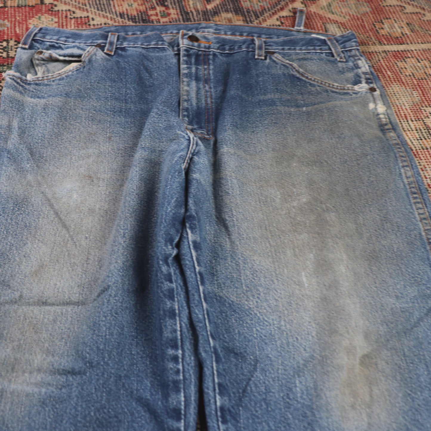 Dickies W36 L28 Straight Leg Blue Denim Jeans