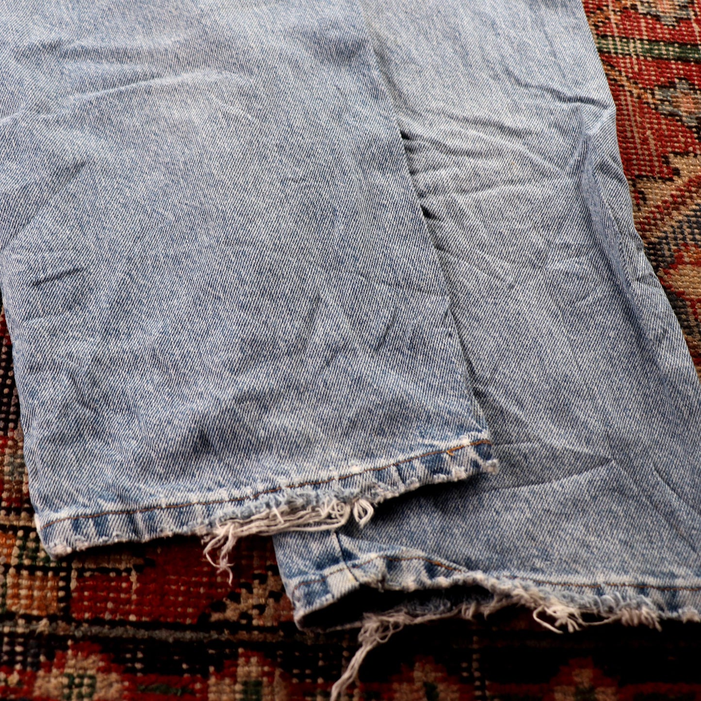 Wrangler W36 L31 Straight Leg Blue Denim Jeans