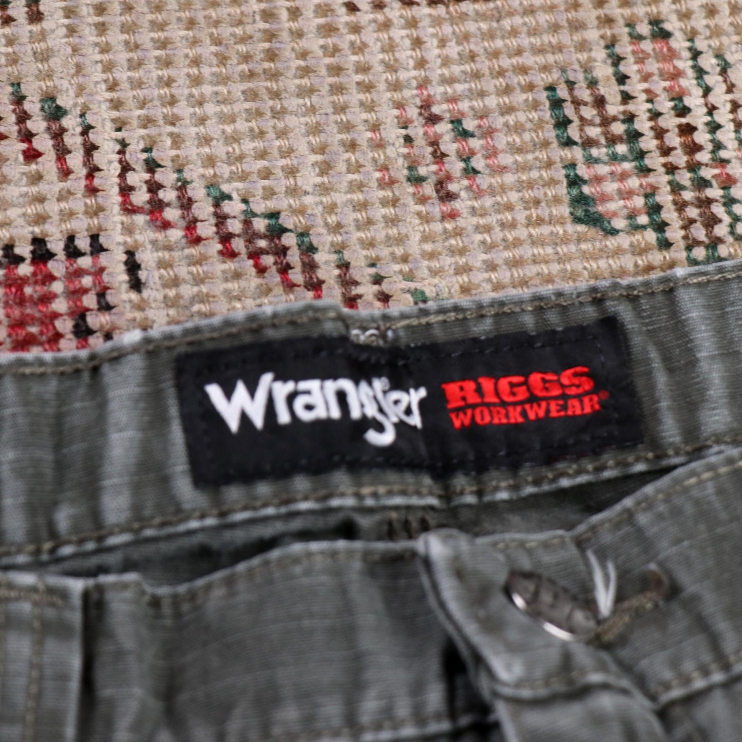 Wrangler W36 L32 Carpenter Green Denim Jeans