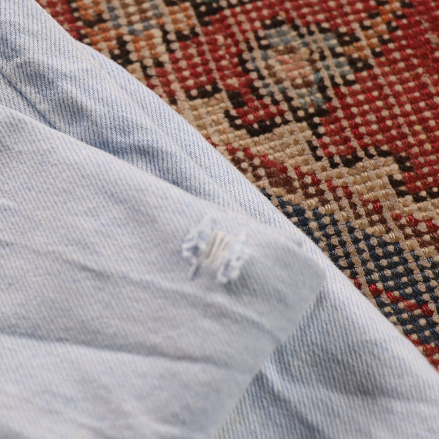 Lee W24 L32 Tapered Leg Relaxed Fit Blue Denim Jeans