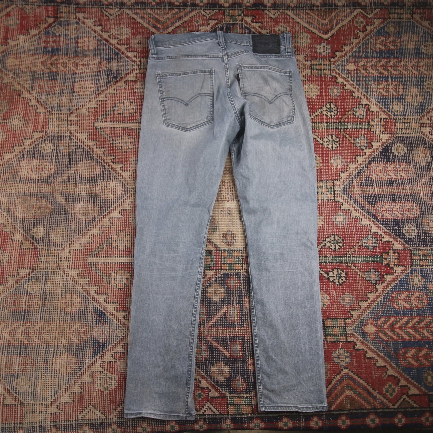 Levi's W32 L31 Skinny Blue Denim Jeans