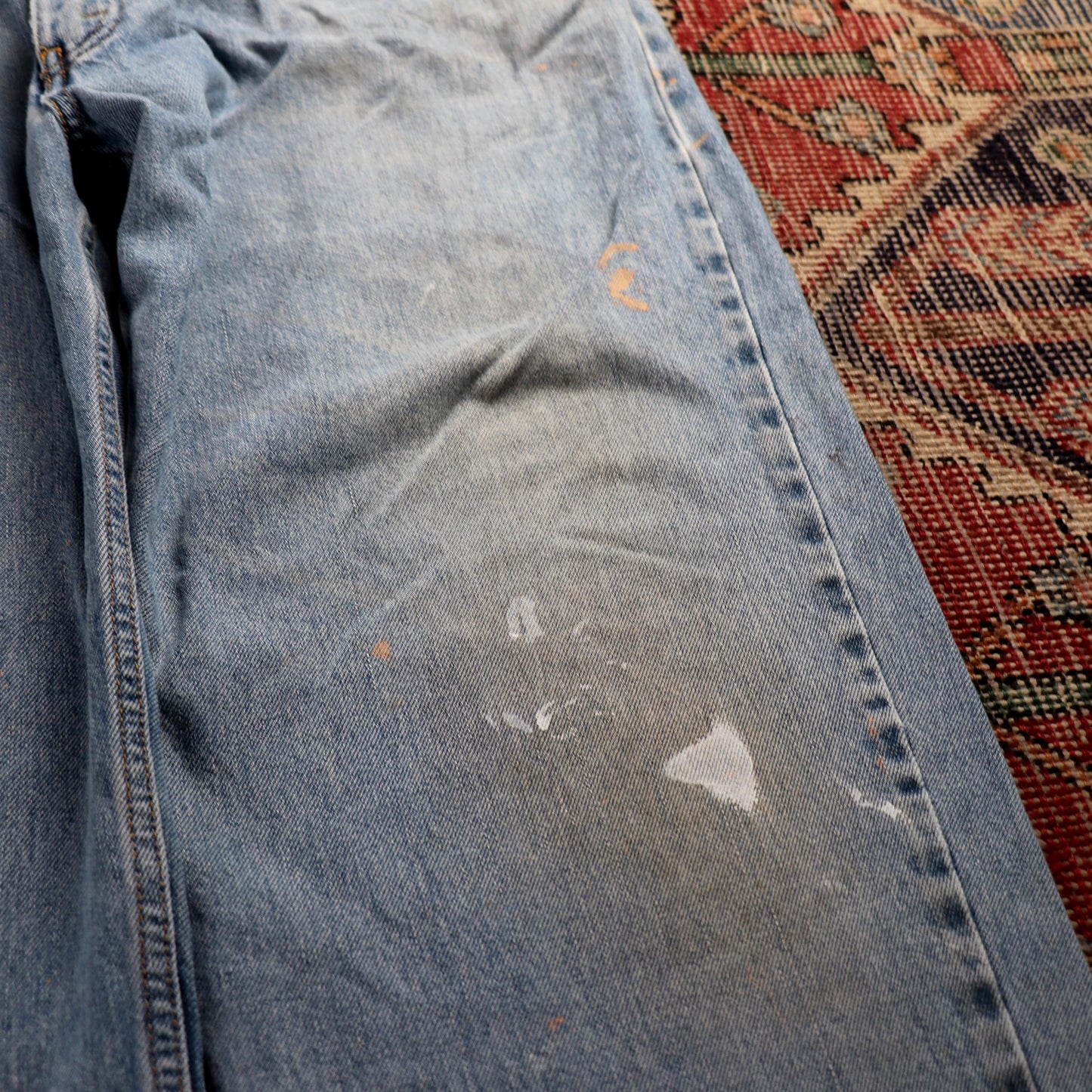 Levi's 550 W40 L30 Tapered Leg Relaxed Fit Blue Denim Jeans