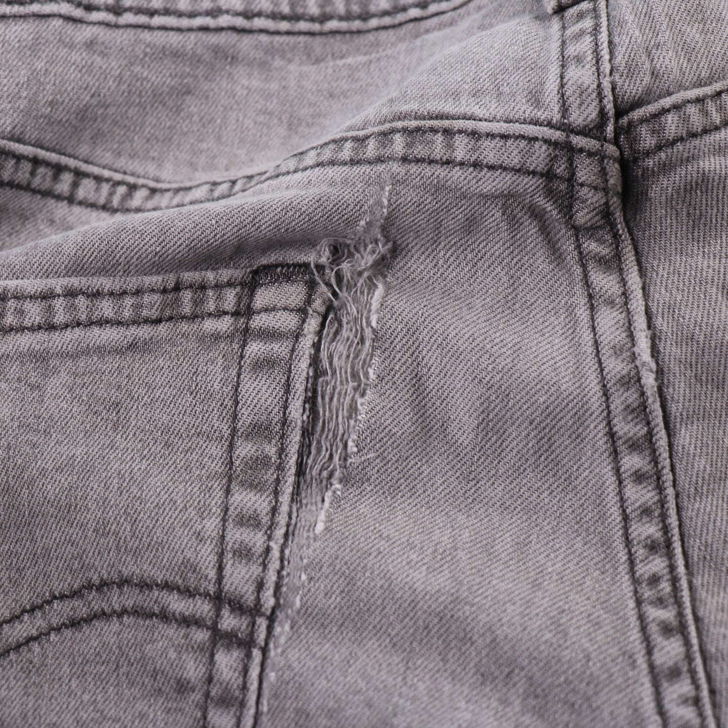 Levi's 511 Red Tab W30 L30 Slim Fit Grey Denim Jeans