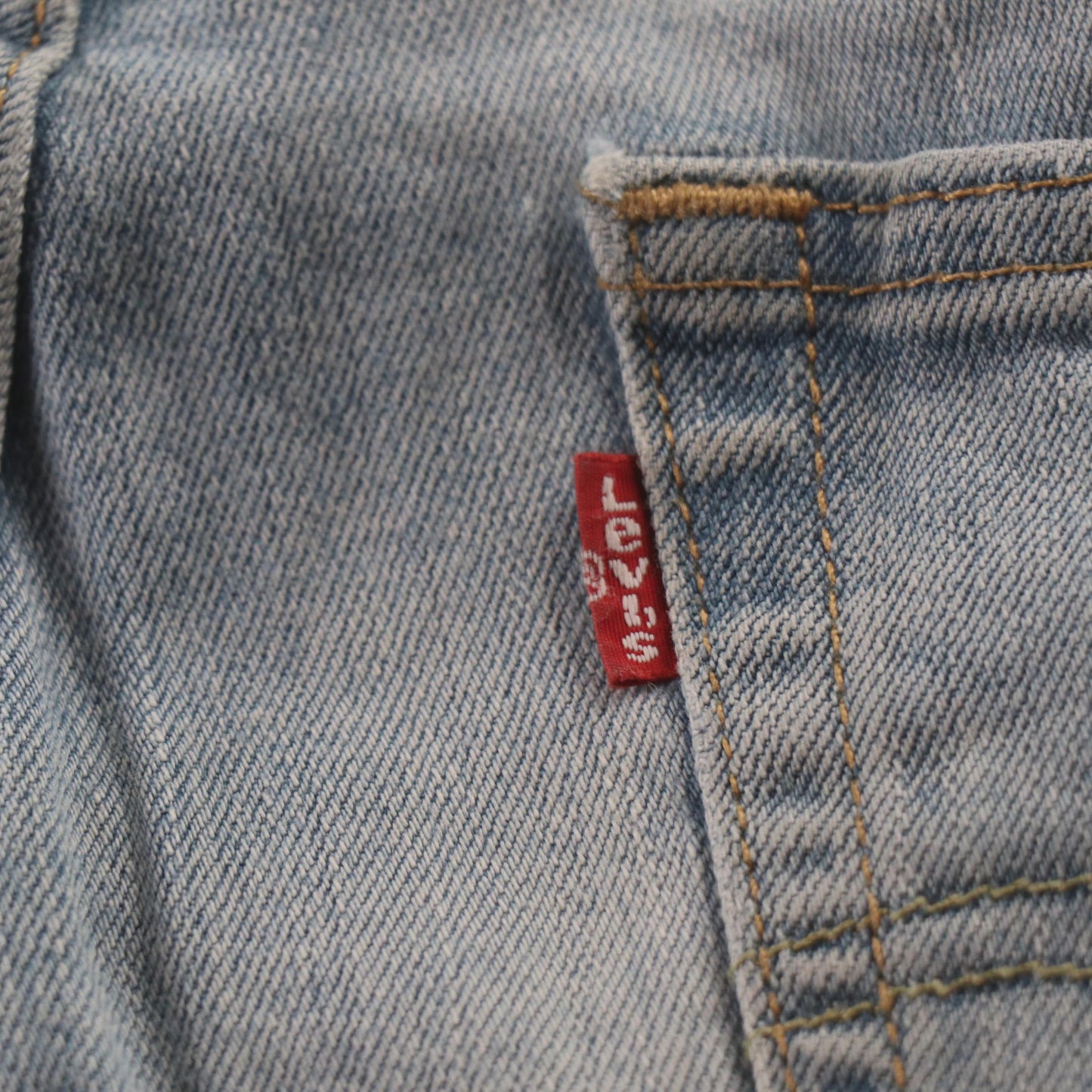 Levi's 511 Red Tab W28 L30 Slim Fit Blue Denim Jeans