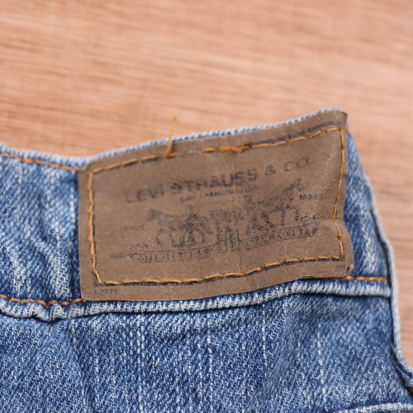 Levi's 505 Red Tab W30 L32 Straight Leg Regular Fit Blue Denim Jeans
