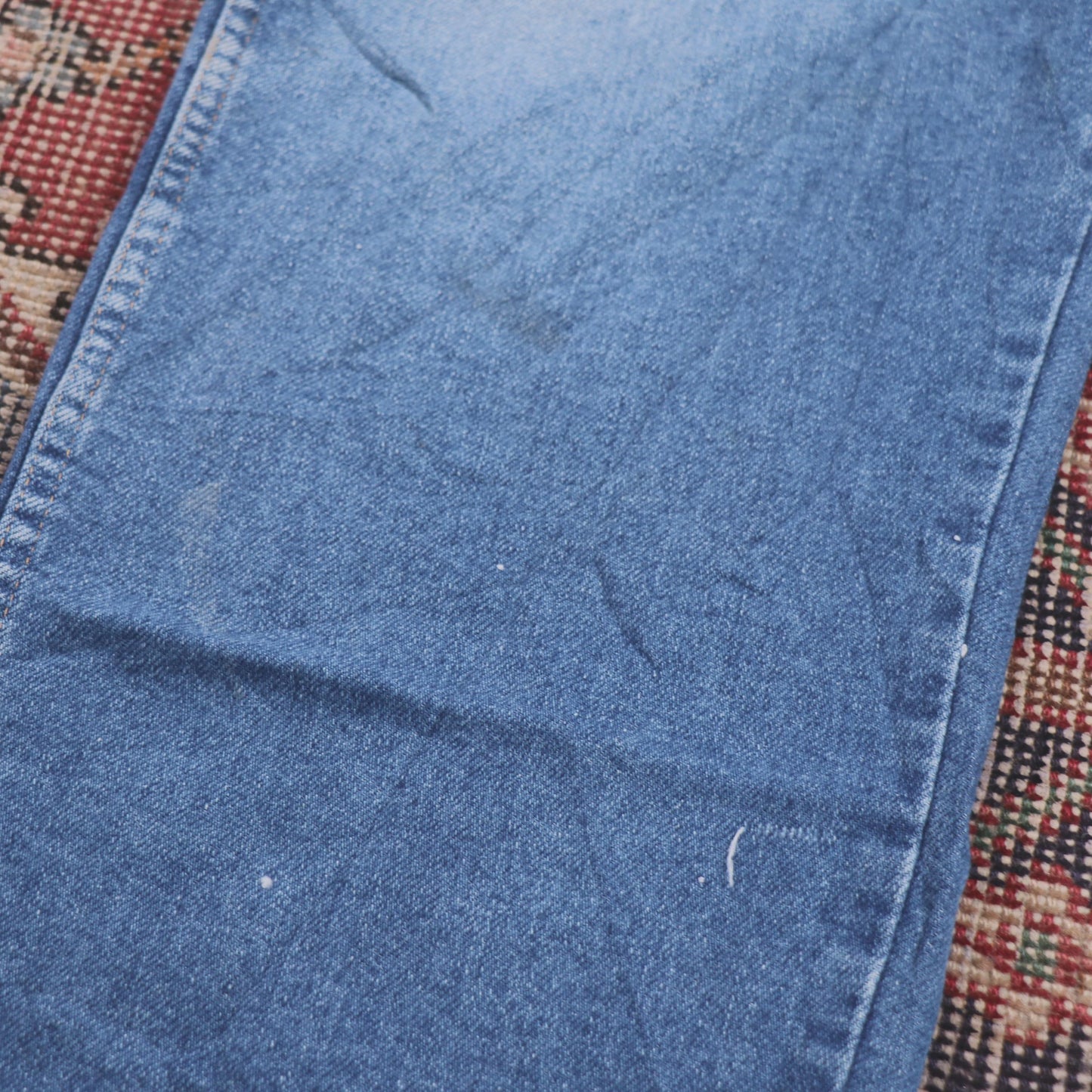 Wrangler W42 L29 Straight Leg Blue Denim Jeans