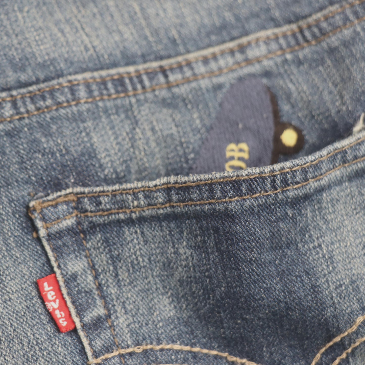 Levi's 511 W26 L26 Slim Fit Blue Denim Jeans