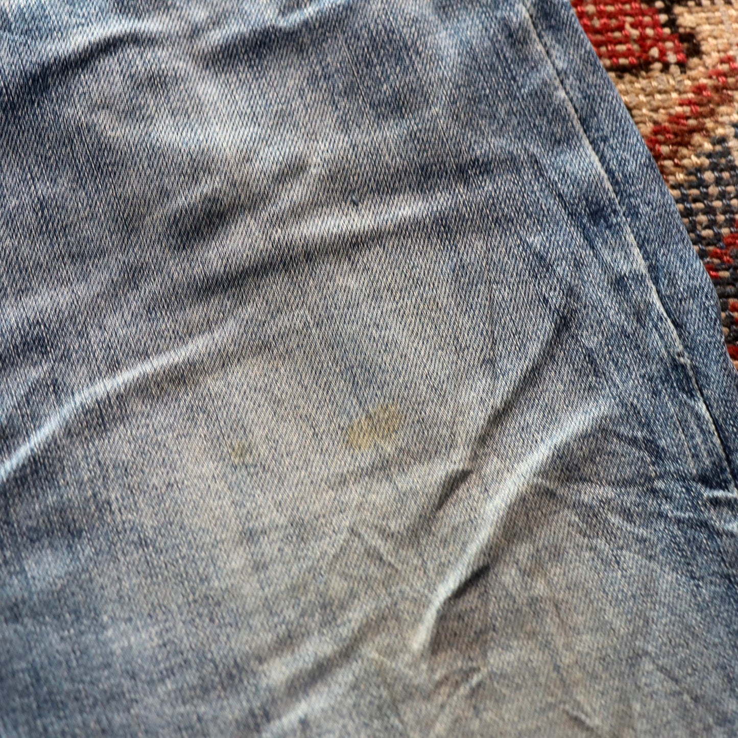 Levi's 514 Orange Tab W32 L30 Straight Leg Blue Denim Jeans