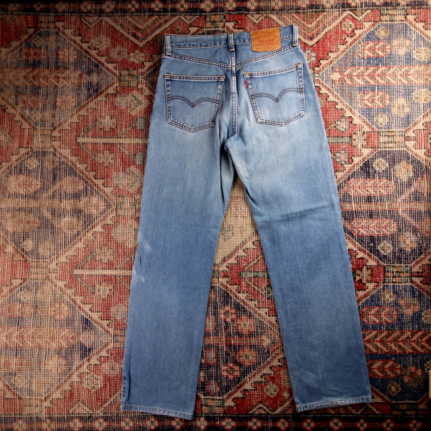 Levi's 511 Red Tab W28 L30 Slim Fit Blue Denim Jeans