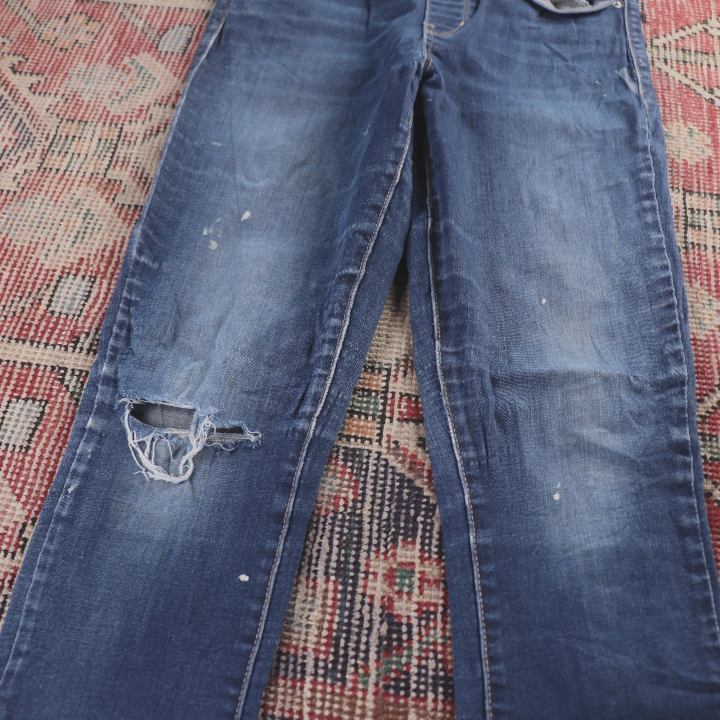 Levi's Red Tab W28 L28 Skinny Low Rise Blue Denim Jeans