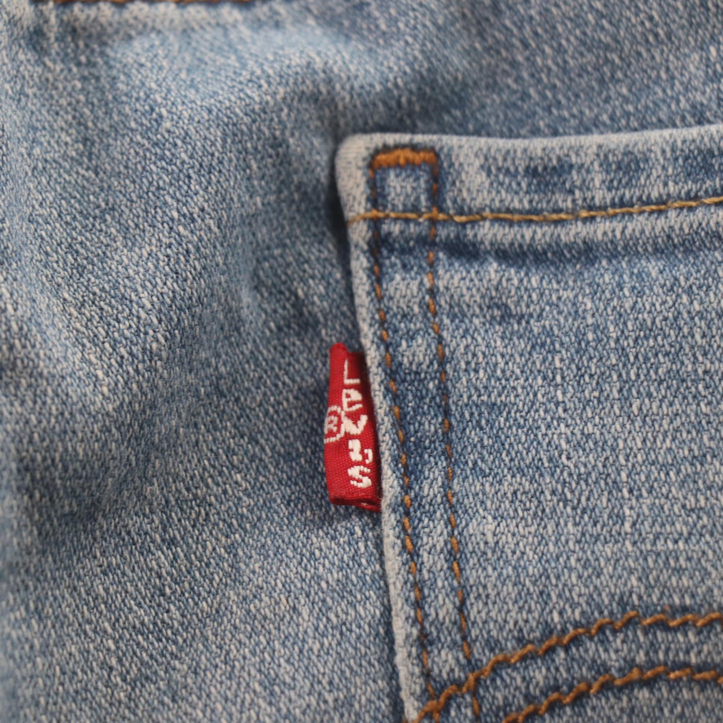 Levi's 721 Red Tab W30 L31 Straight Leg Blue Denim Jeans