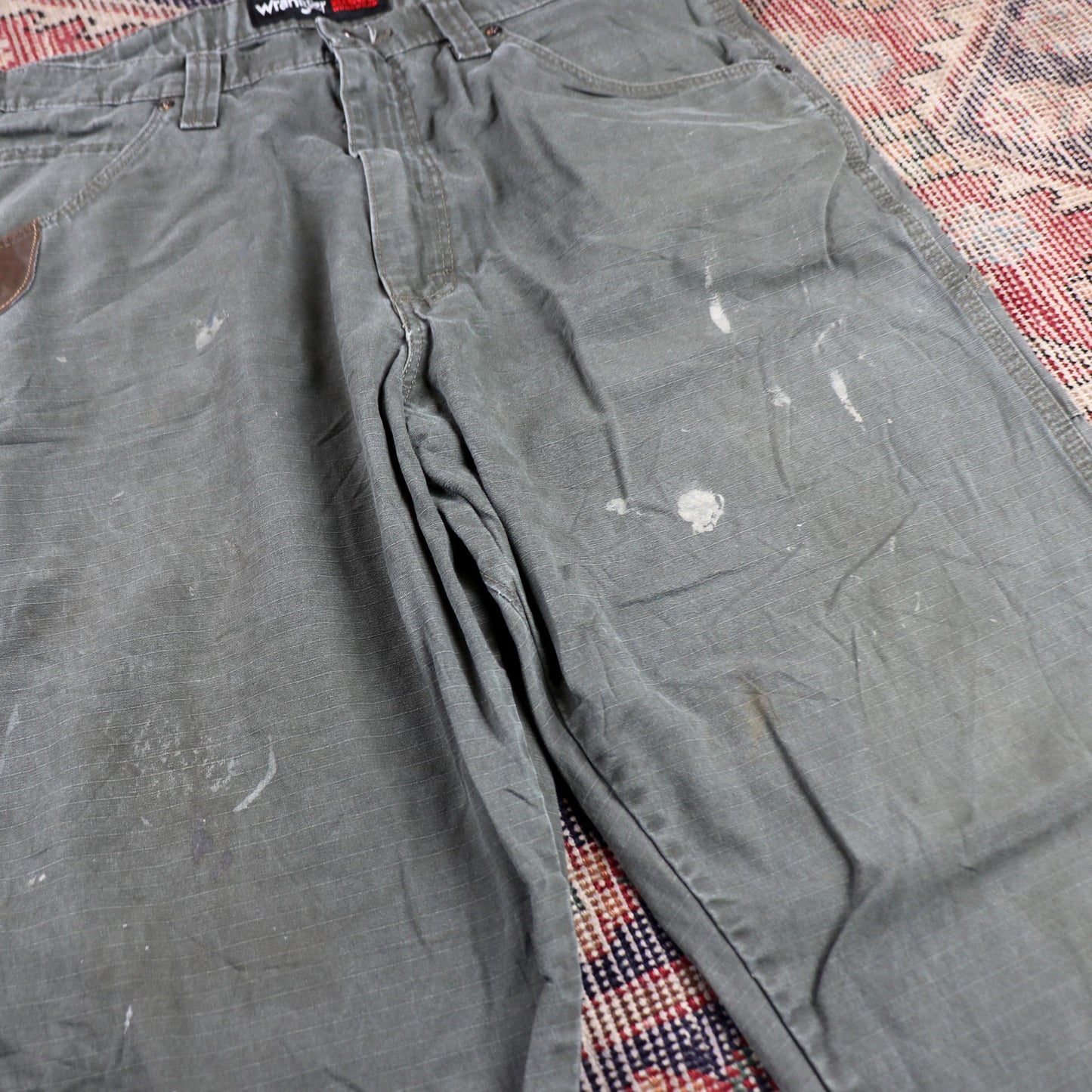 Wrangler W36 L32 Carpenter Green Denim Jeans