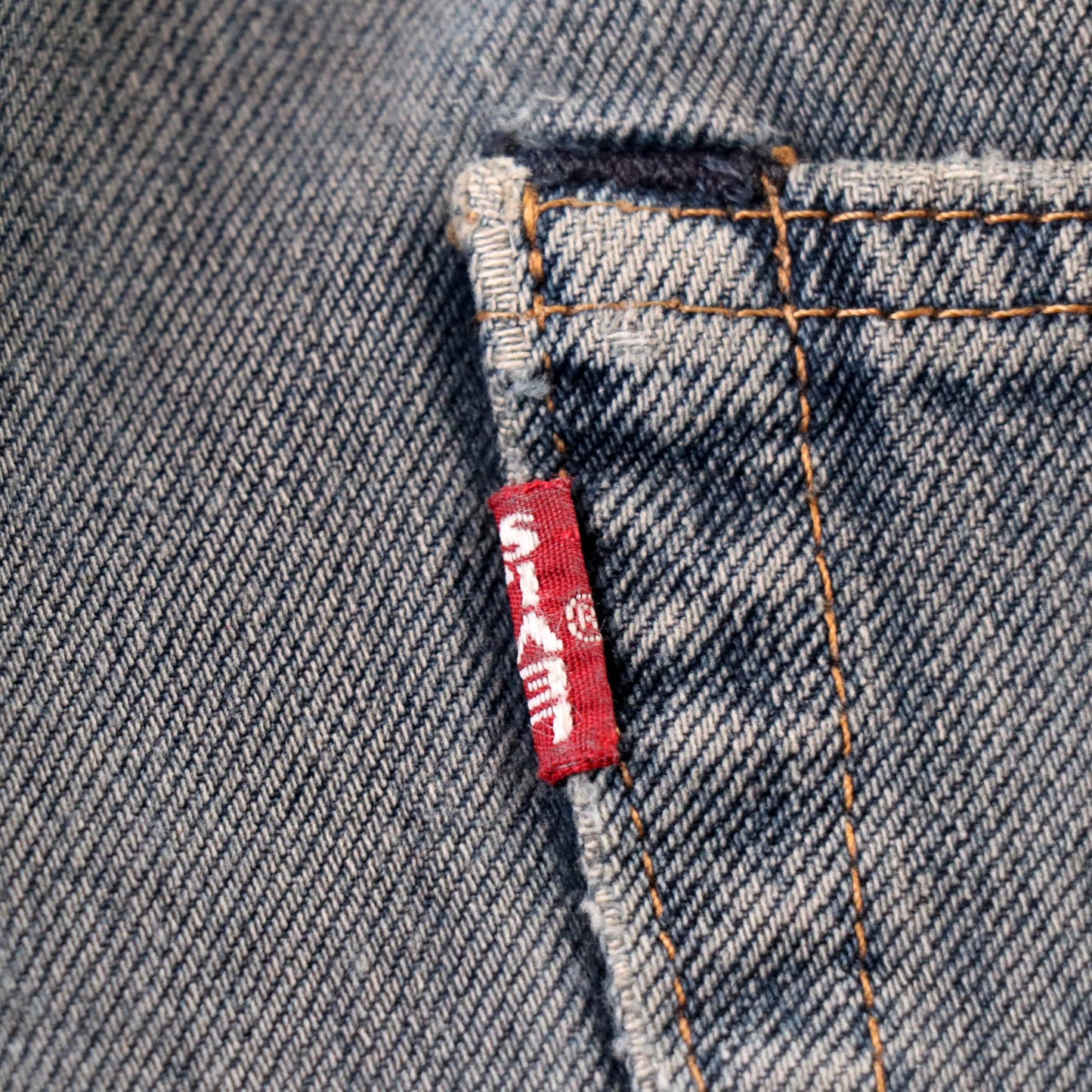 Levi's 501 Red Tab W32 L25 Original Fit Blue Denim Jeans
