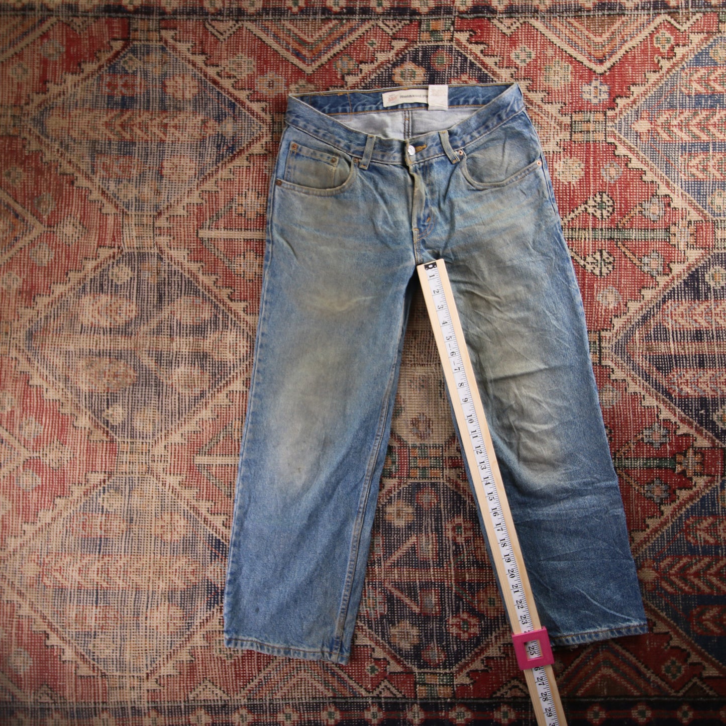 Levi's 560 Red Tab W30 L24 Comfort Fit Blue Denim Jeans