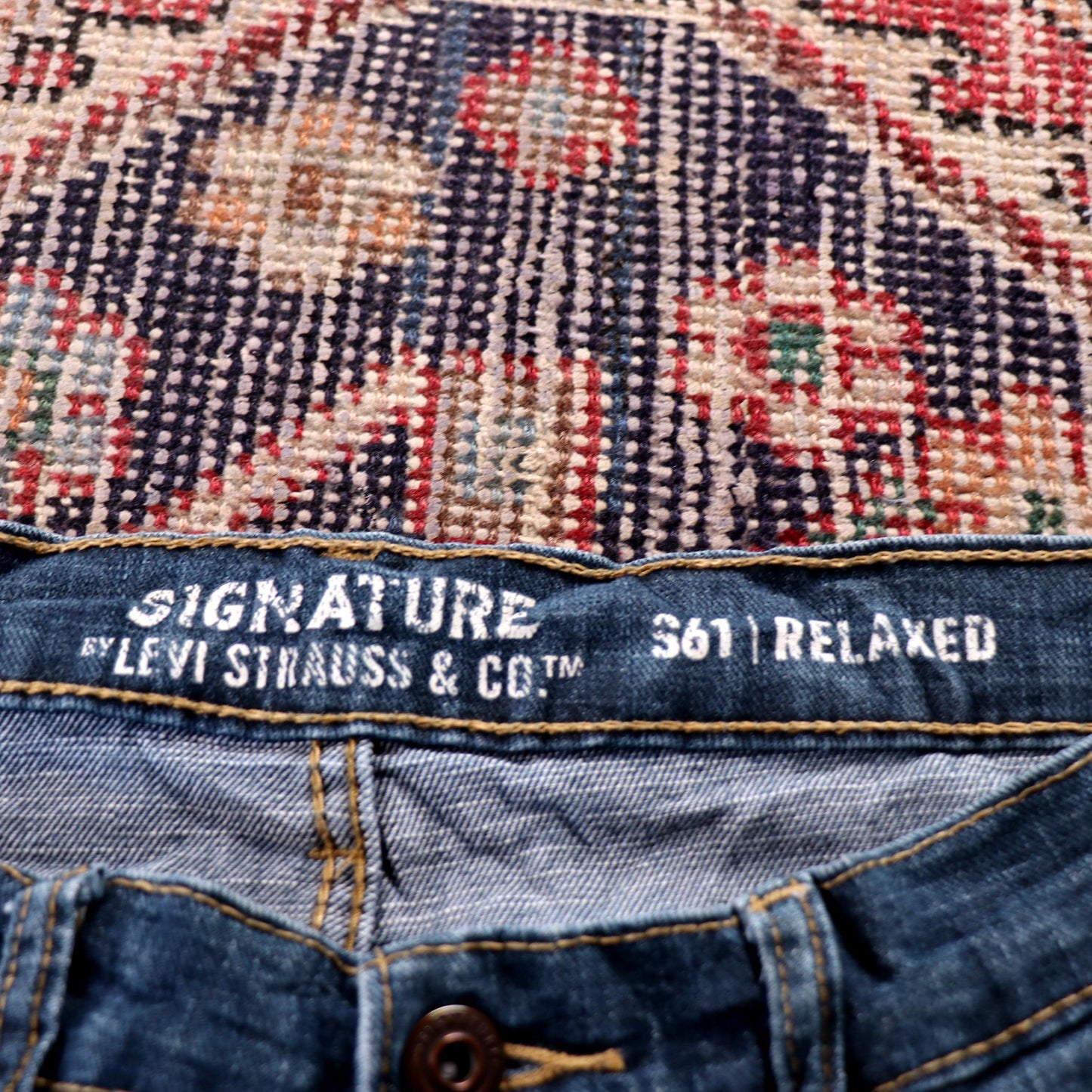 Levi's Signature W30 L27 Blue Denim Jeans