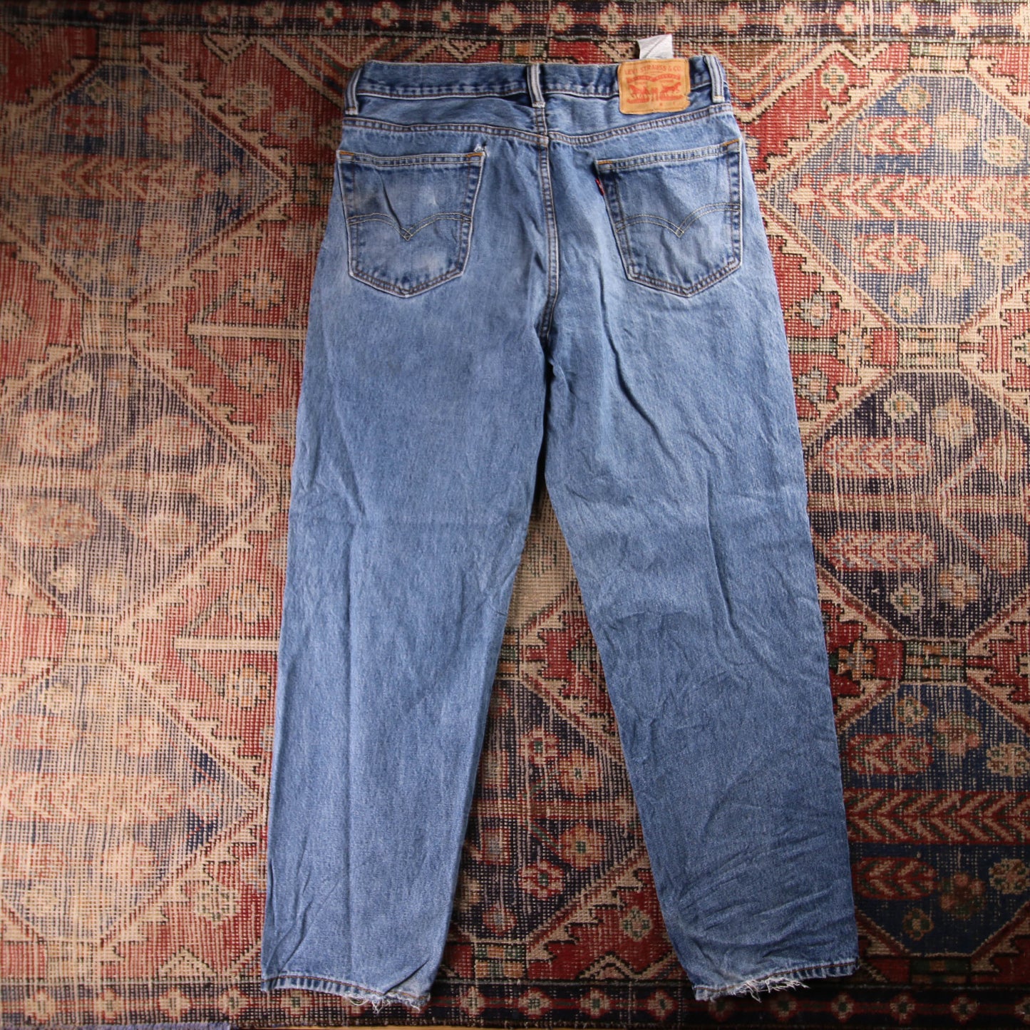 Levi's 560 Red Tab W34 L30 Comfort Fit Blue Denim Jeans