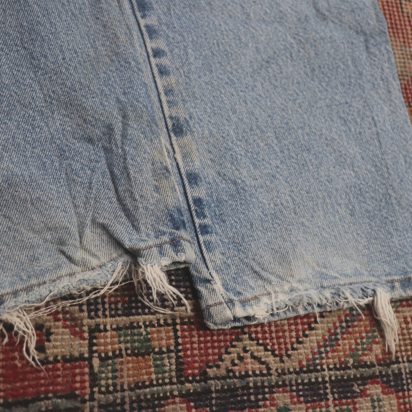 Wrangler W36 L28 Straight Leg Blue Denim Jeans