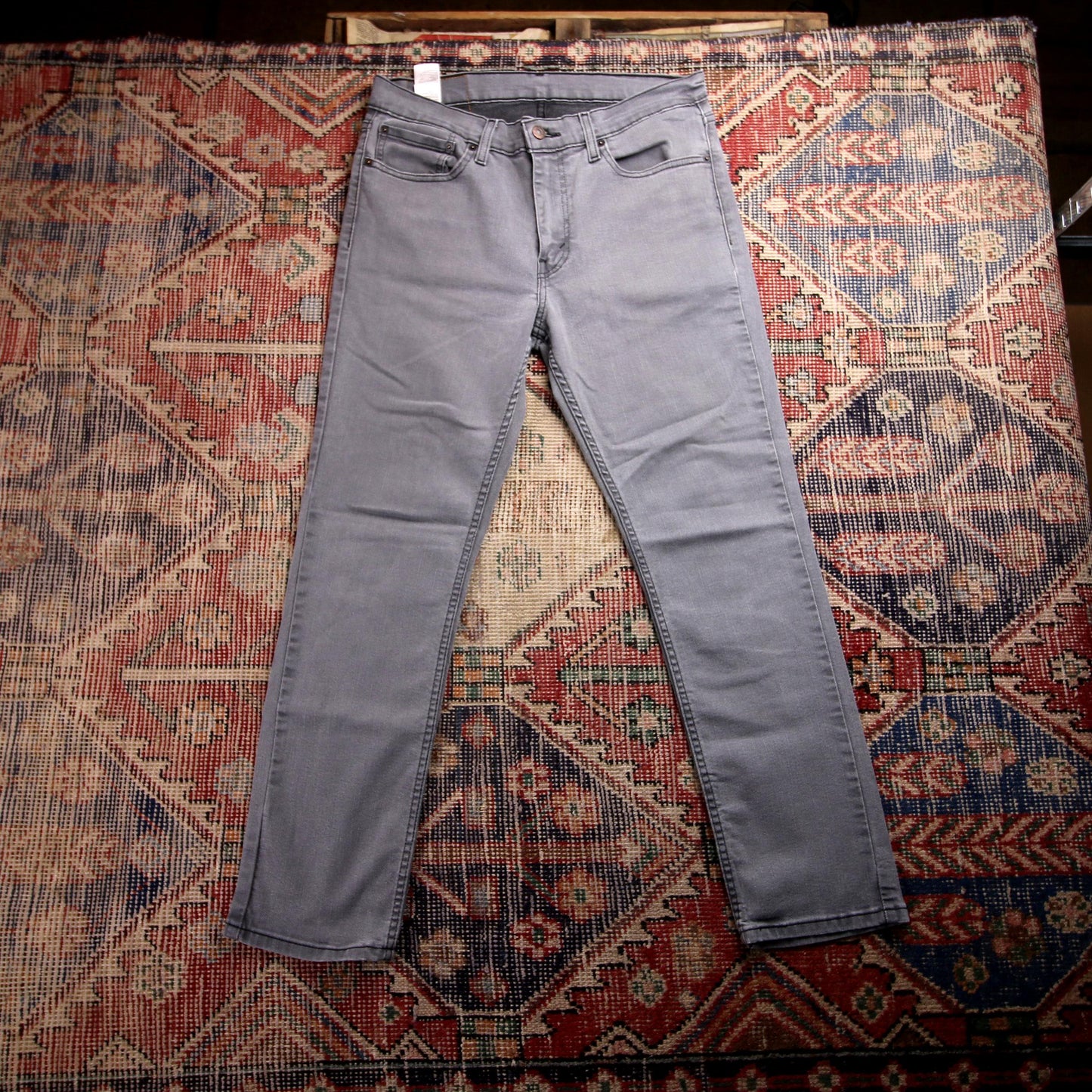 Levi's 511 W32 L28 Slim Fit Grey Denim Jeans