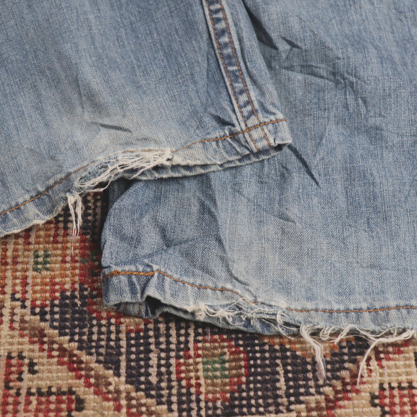 Levi's W36 L33 Straight Leg Blue Denim Jeans