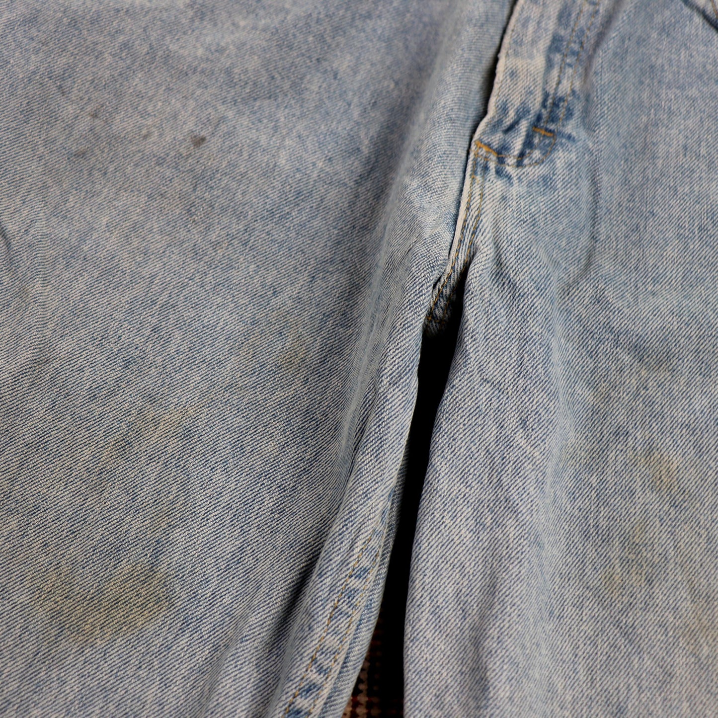 Lee W32 L32 Straight Leg Relaxed Fit Blue Denim Jeans