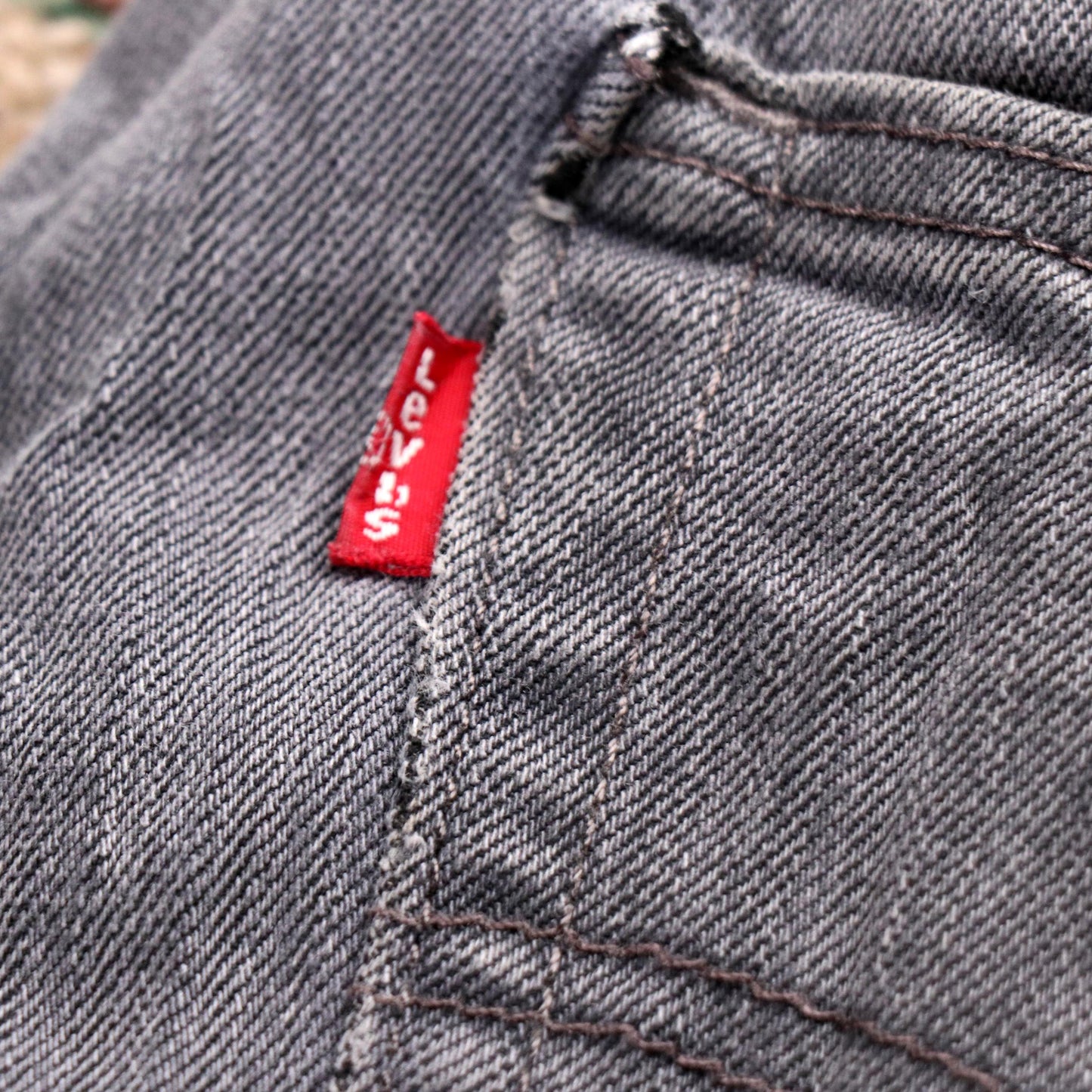 Levi's 511 W34 L26 Slim Fit Grey Denim Jeans