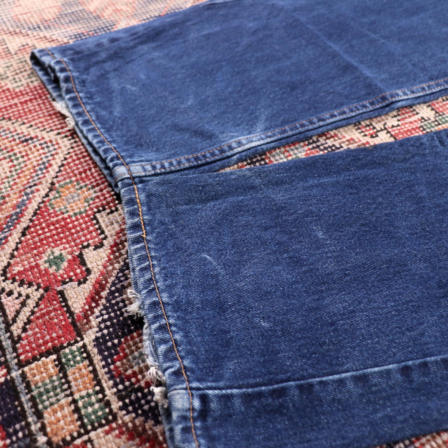 Levi's 505 W40 L30 Straight Leg Regular Fit Blue Denim Jeans