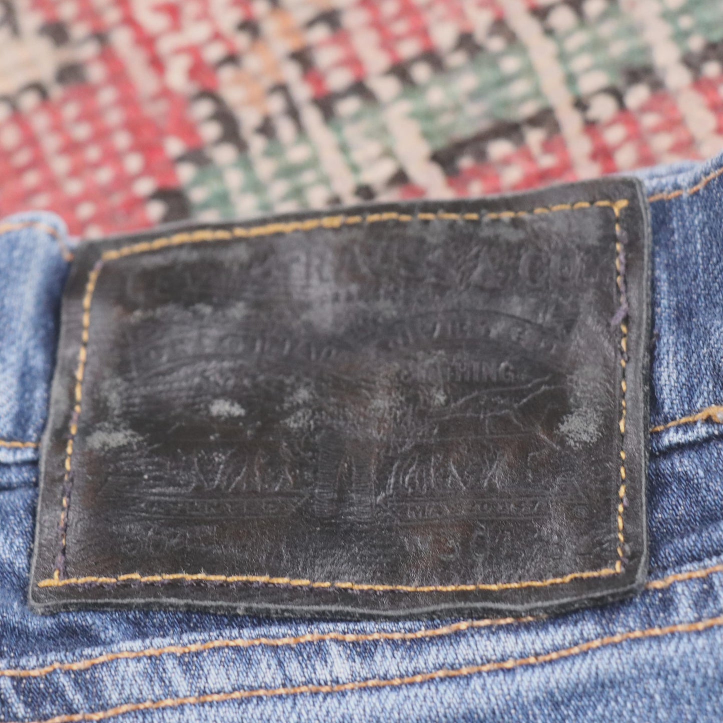 Levi's W28 L26 Straight Leg Blue Denim Jeans