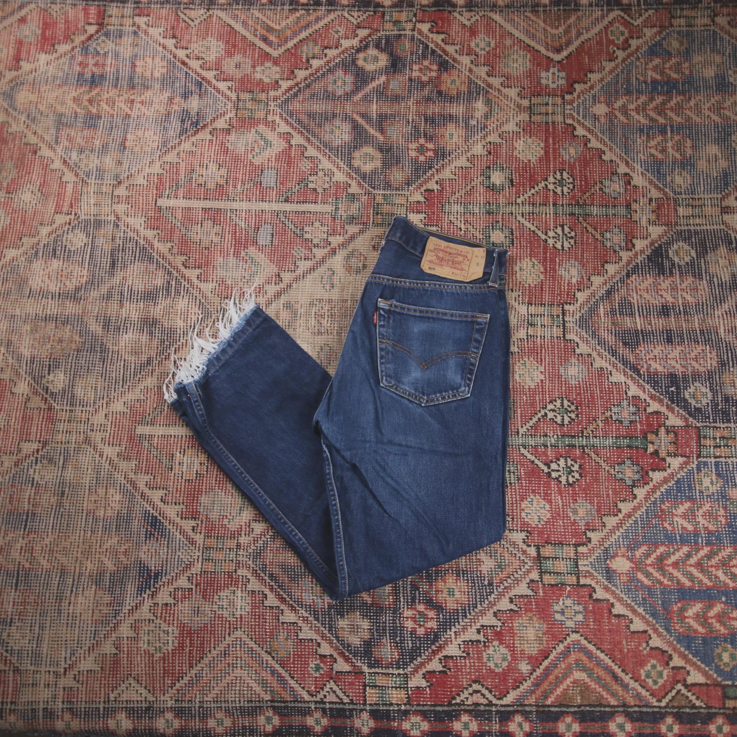 Levi's 501 W33 L27 Original Fit Blue Denim Jeans