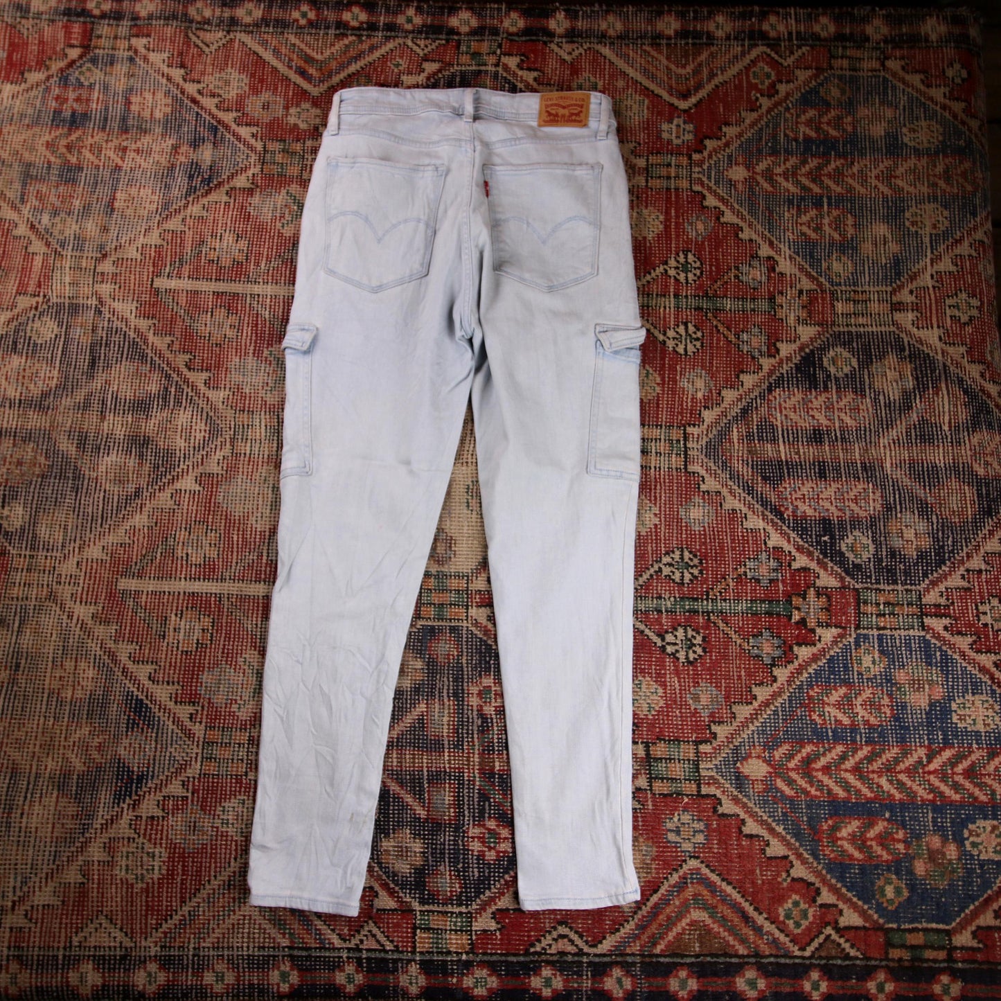Levi's 721 W28 L27 Skinny Blue Denim Jeans