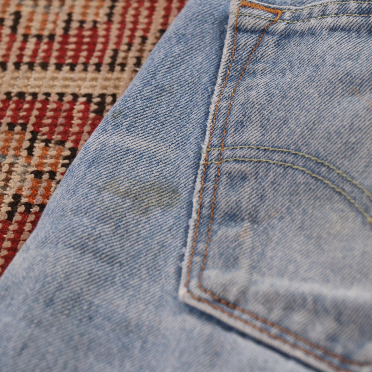 Levi's 501 W36 L30 Original Fit Blue Denim Jeans