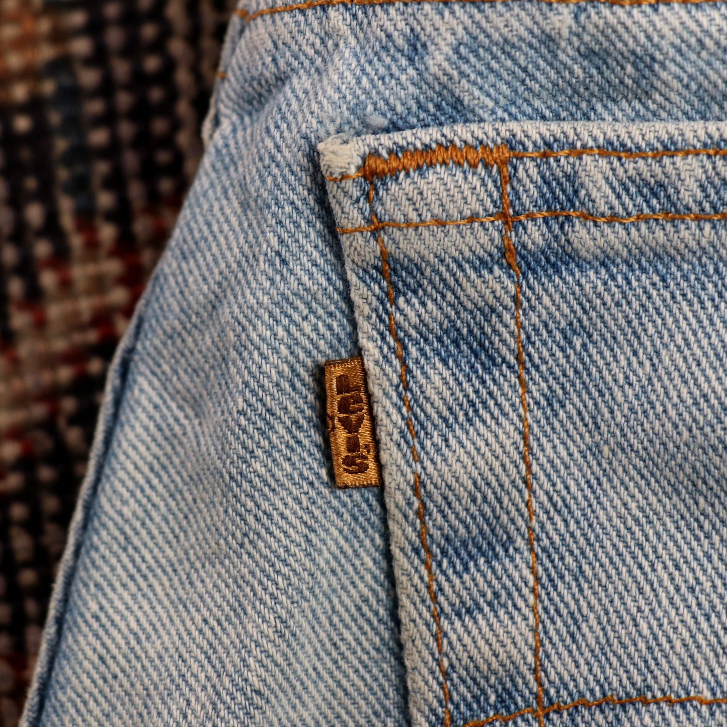 Levi's Orange Tab W30 L31 Tapered Leg Loose Fit Blue Denim Jeans