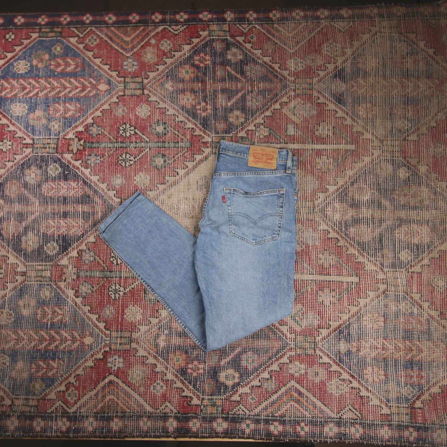 Levi's 511 W34 L28 Slim Fit Blue Denim Jeans