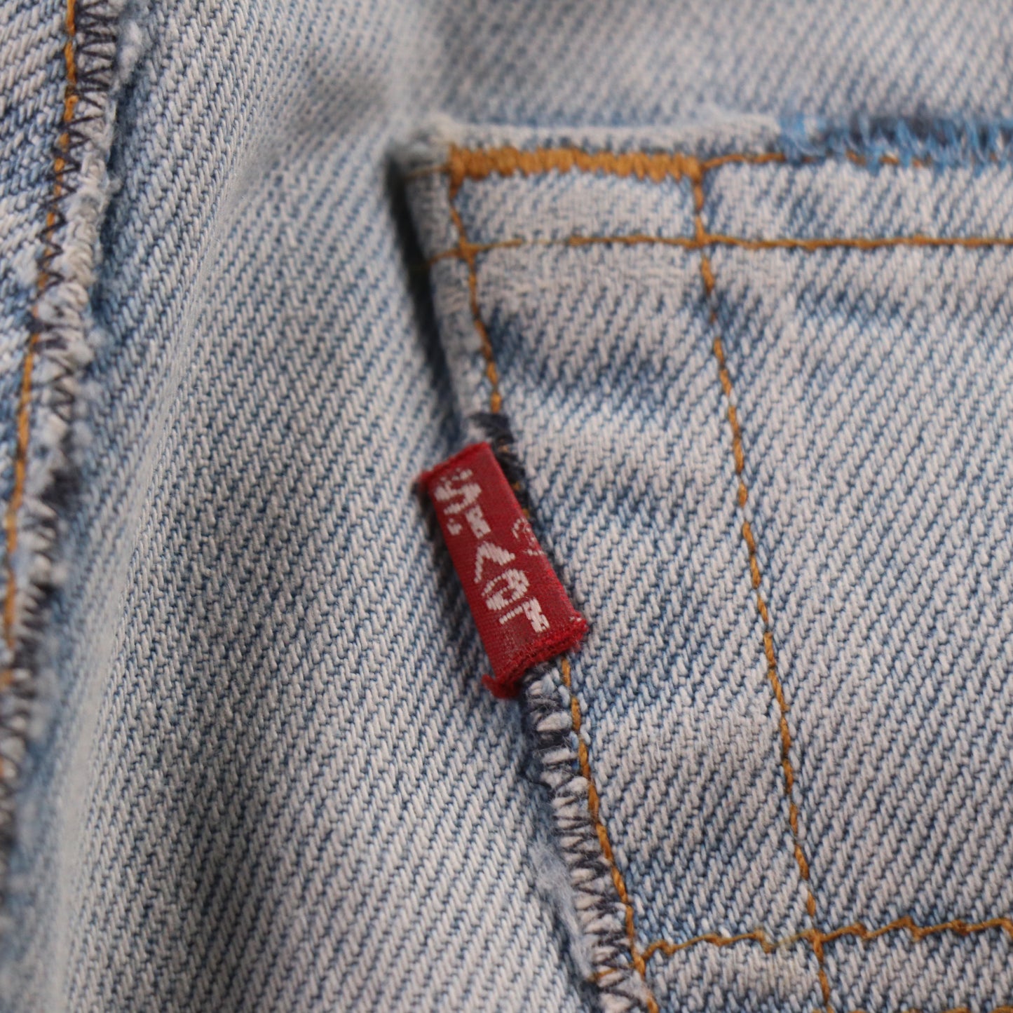 Levi's 501 Red Tab W32 L30 Original Fit Blue Denim Jeans