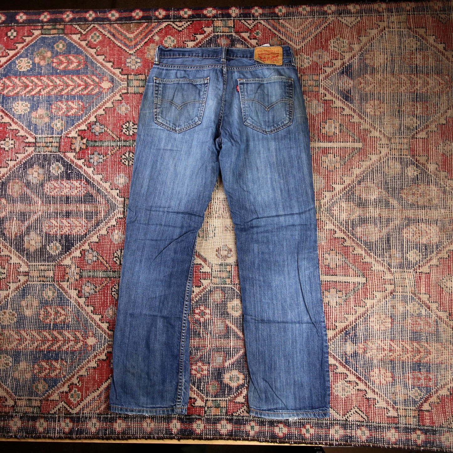 Levi's 514 W32 L28 Straight Leg Blue Denim Jeans