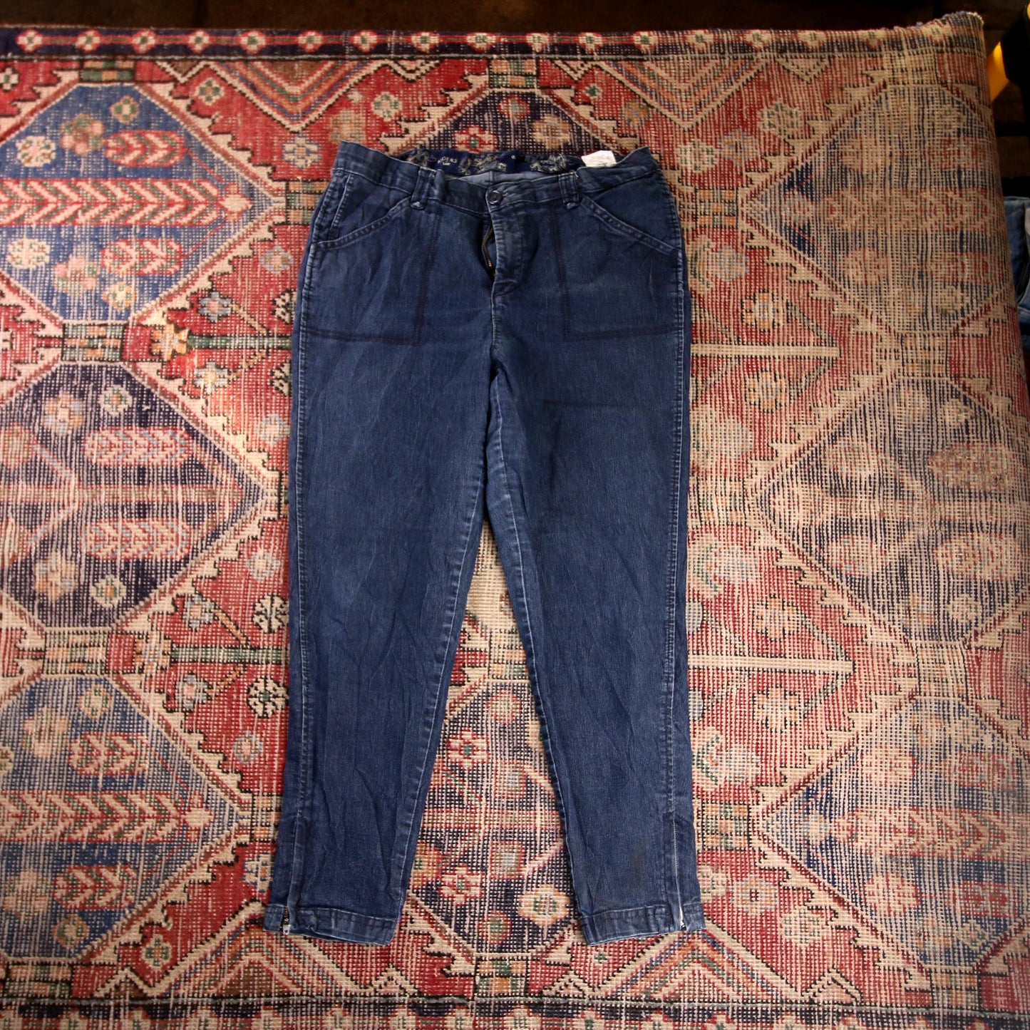 Lee W34 L26 Skinny Blue Denim Jeans