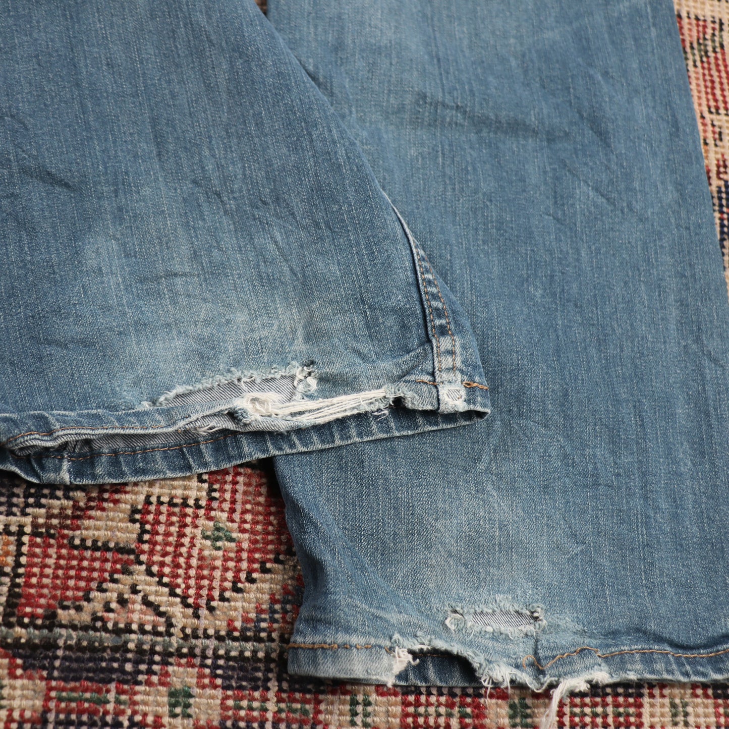 Levi's 514 W38 L32 Straight Leg Blue Denim Jeans