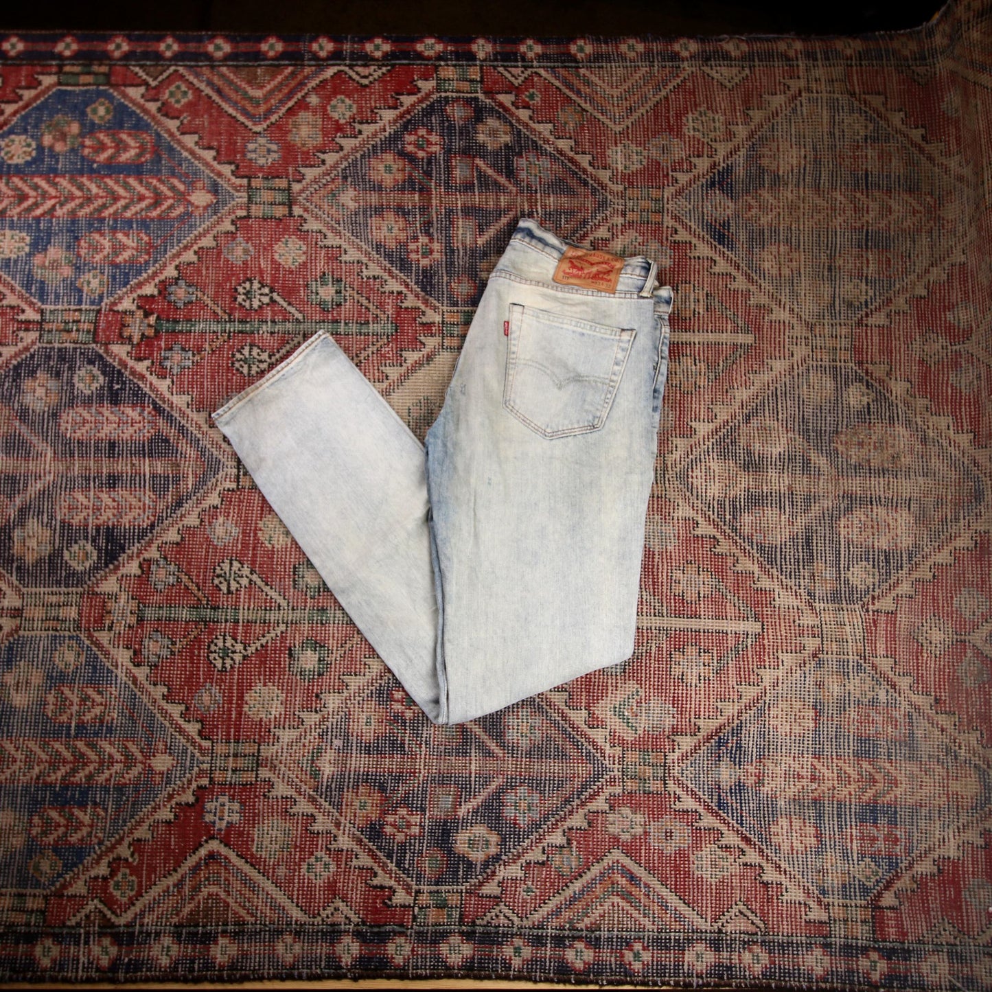 Levi's 511 W34 L32 Slim Fit Blue Denim Jeans