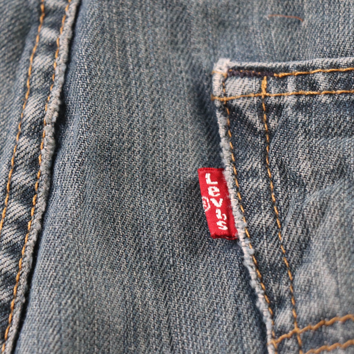 Levi's 508 Red Tab W34 L30 Tapered Leg Regular Fit Blue Denim Jeans