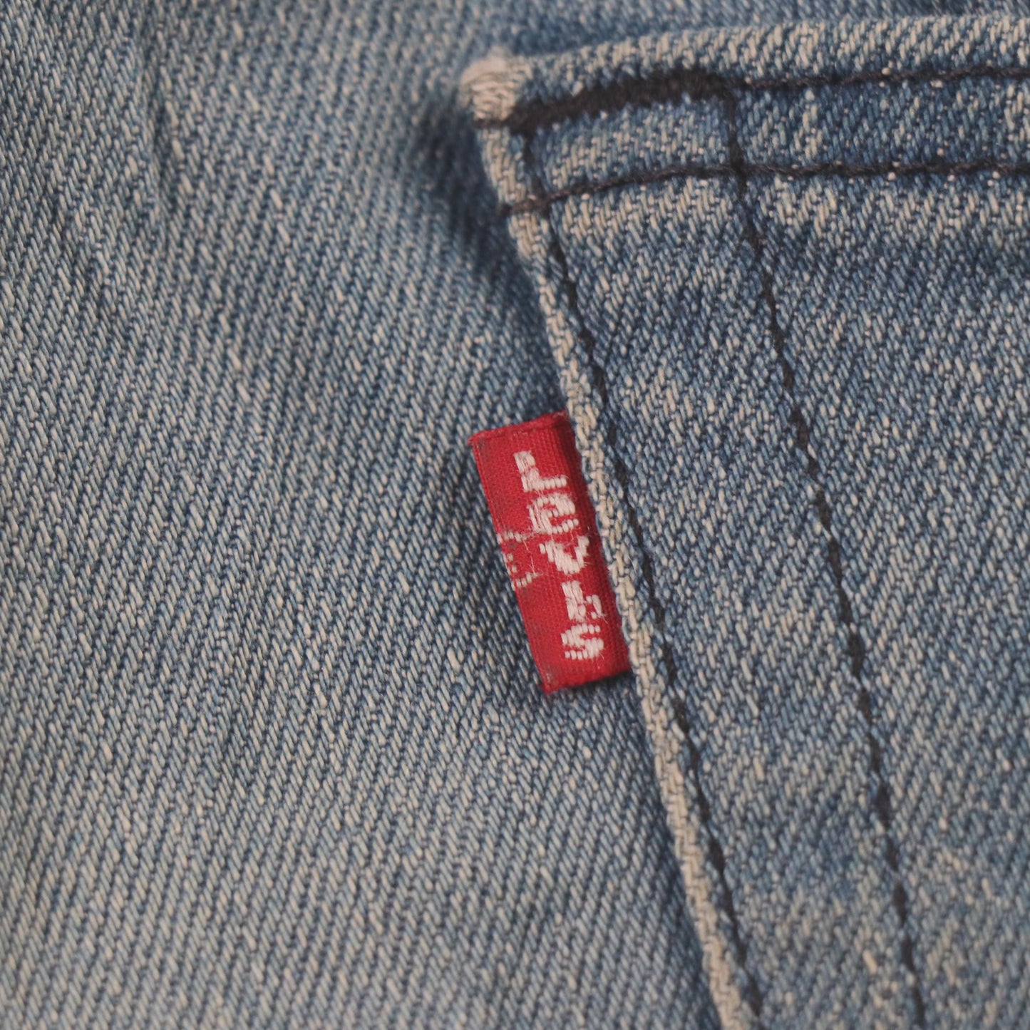 Levi's 514 Red Tab W28 L29 Straight Leg Blue Denim Jeans
