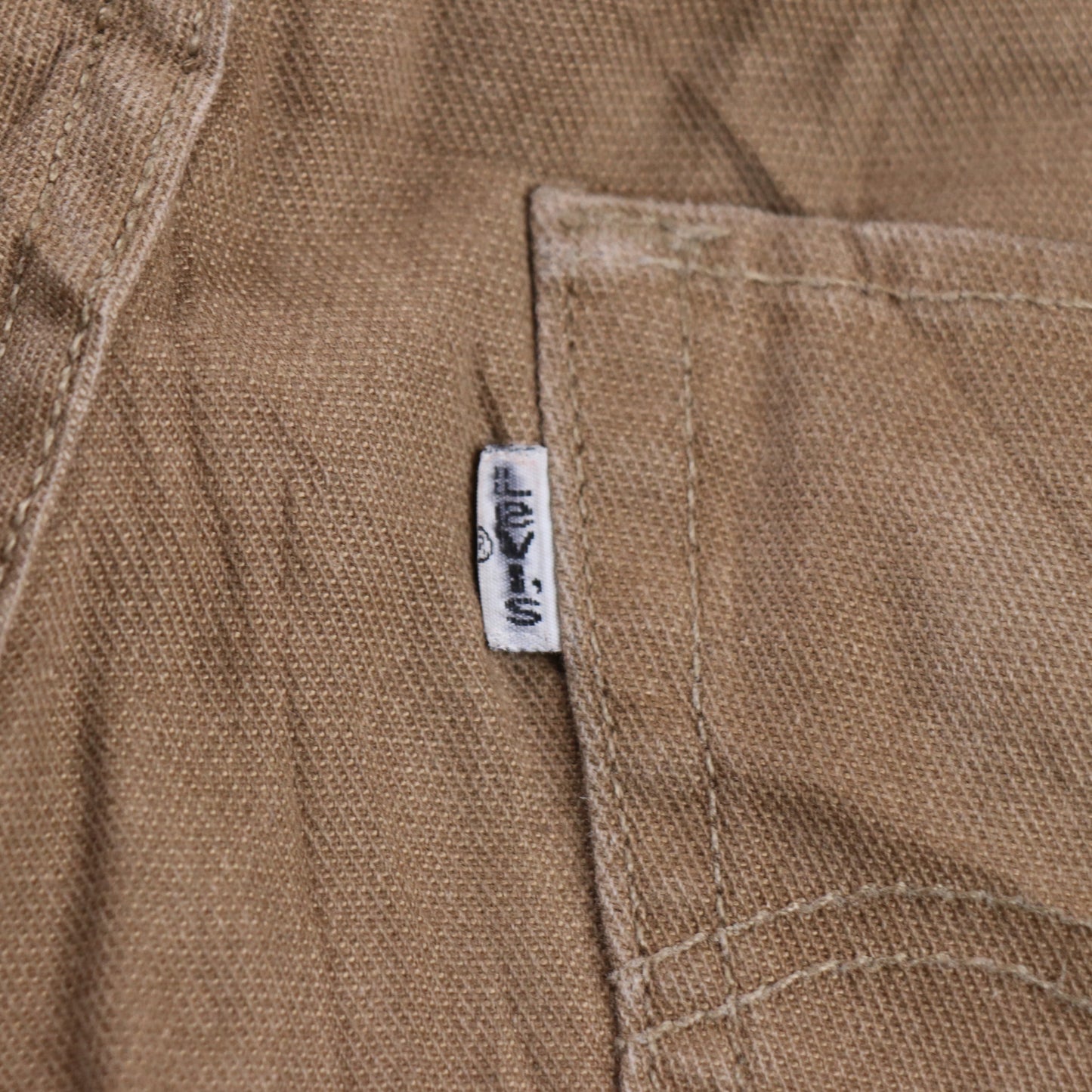 Levi's W28 L29 Straight Leg Brown Denim Jeans