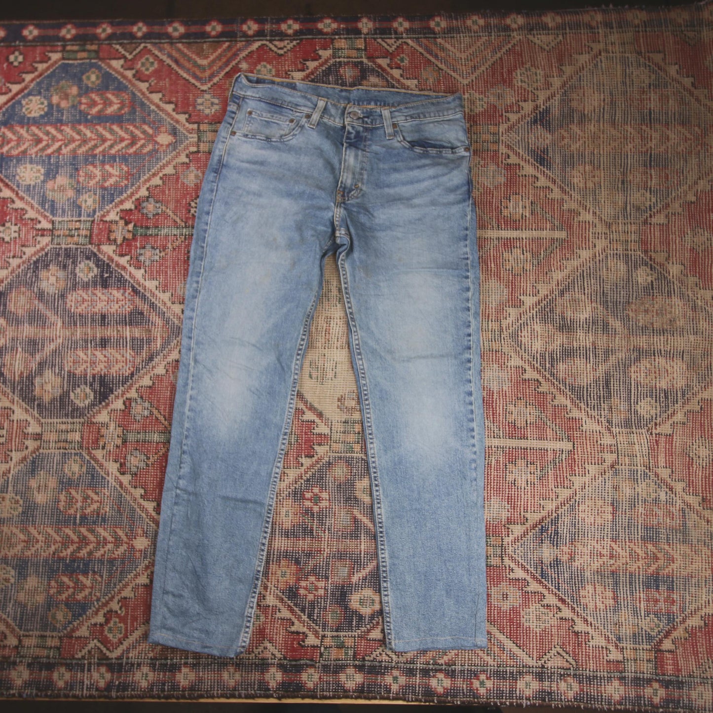 Levi's 511 W34 L28 Slim Fit Blue Denim Jeans