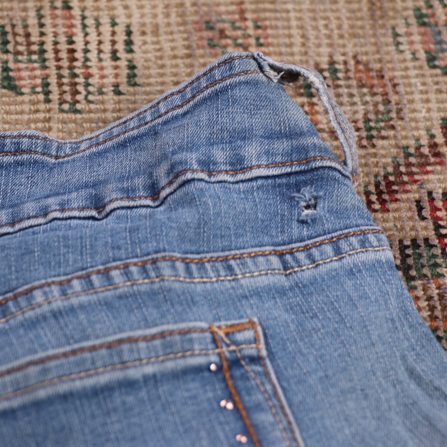 Lee W34 L30 Bootcut Blue Denim Jeans