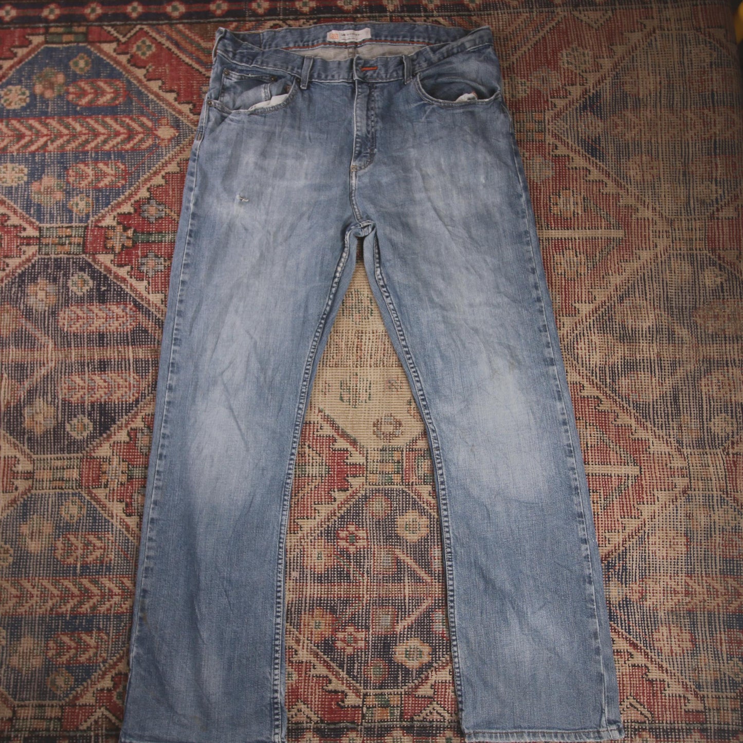 Lee W36 L31 Bootcut Blue Denim Jeans