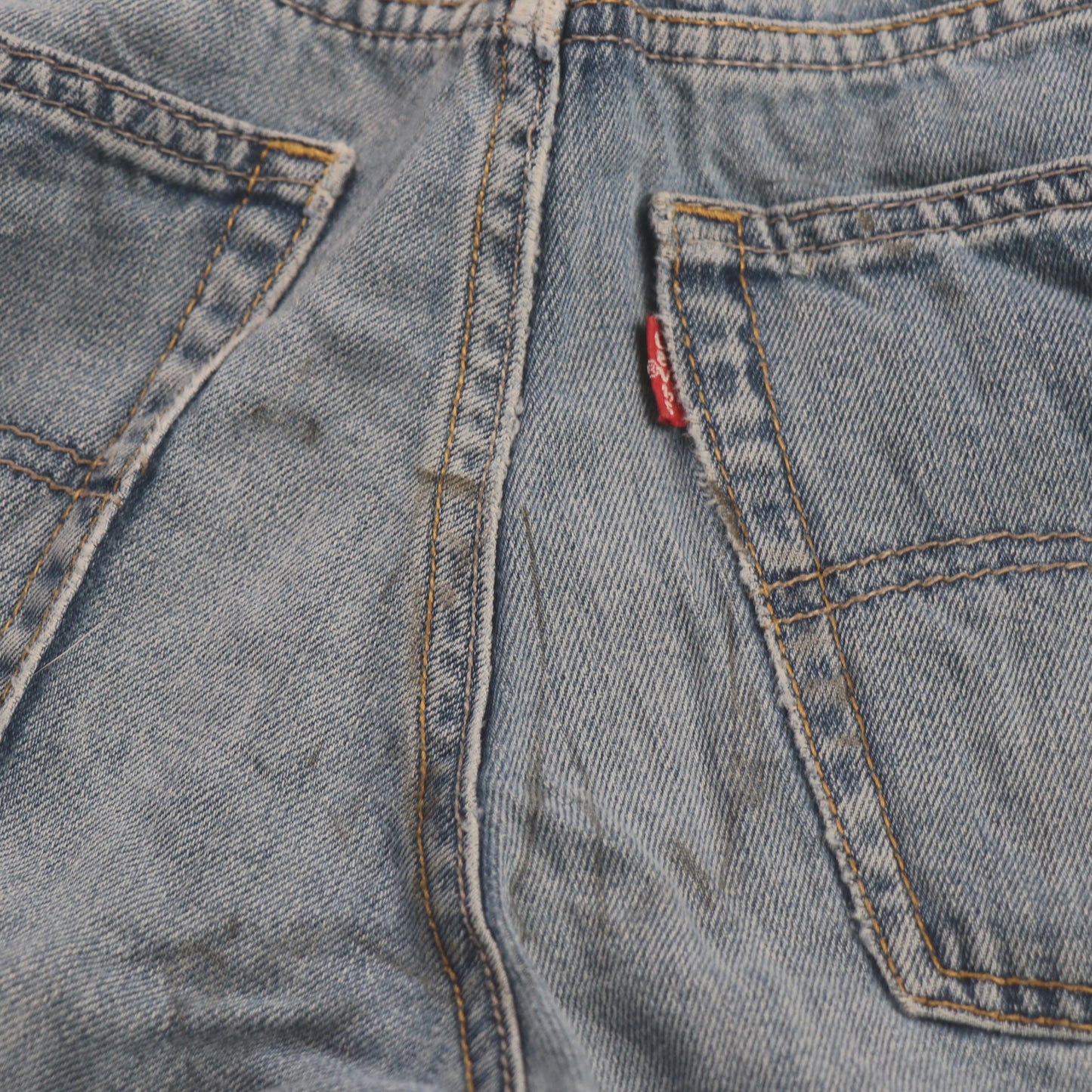 Levi's 505 W28 L25 Straight Leg Regular Fit Blue Denim Jeans