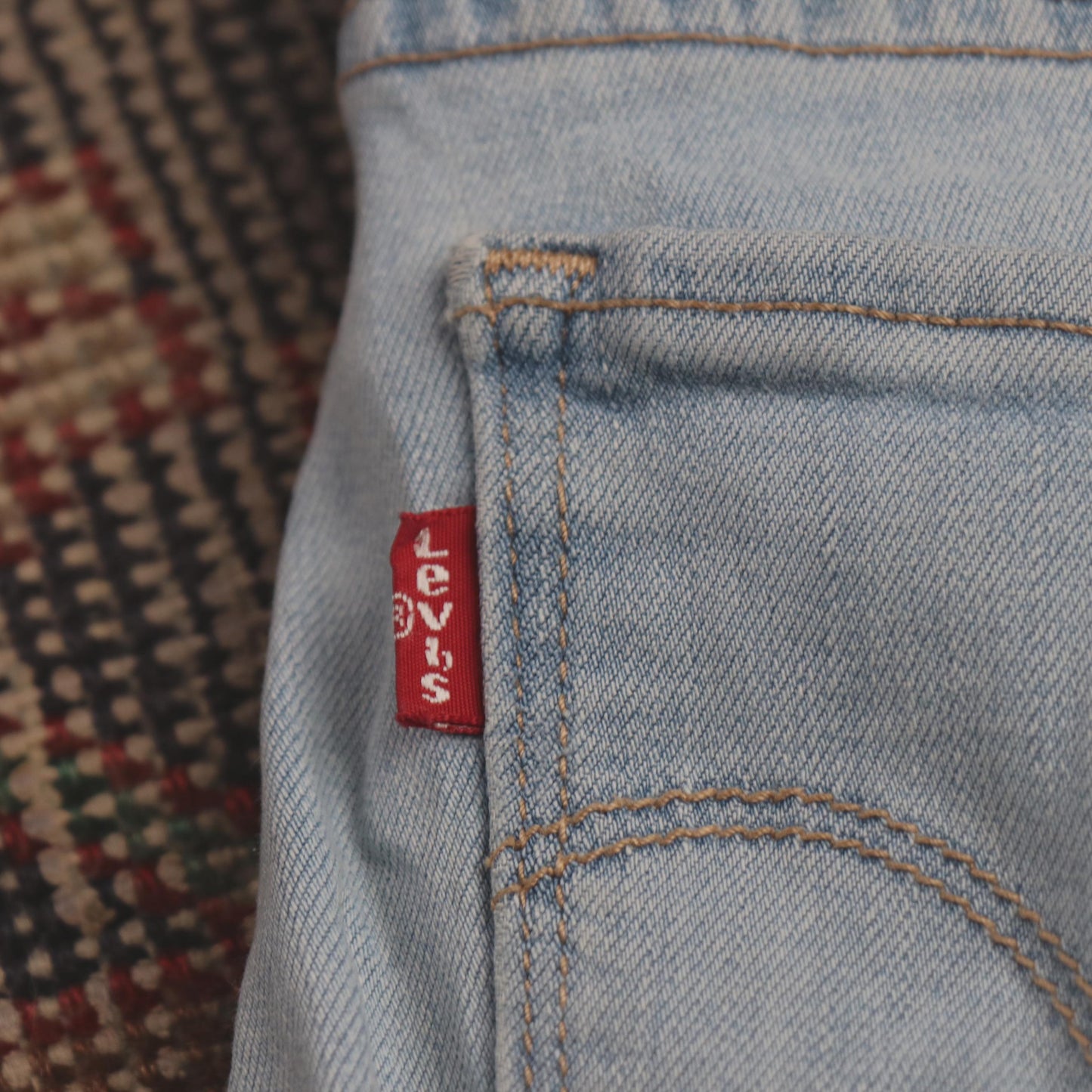 Levi's 714 W24 L28 Skinny Blue Denim Jeans