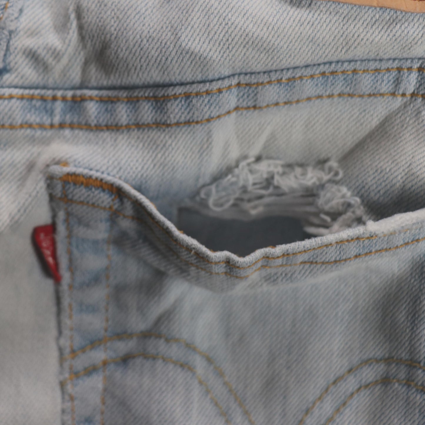 Levi's 512 W28 L30 Tapered Leg Slim Fit Blue Denim Jeans