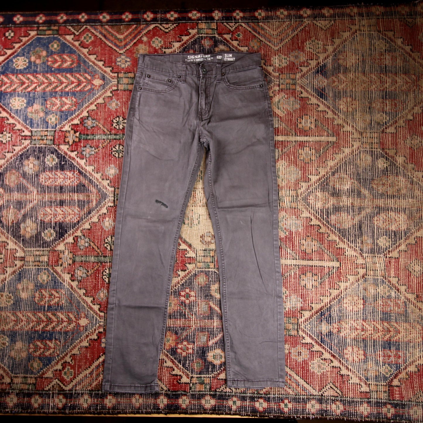 Levi's 537 W30 L30 Skinny Grey Denim Jeans